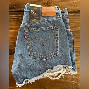 501 Levi shorts NWT